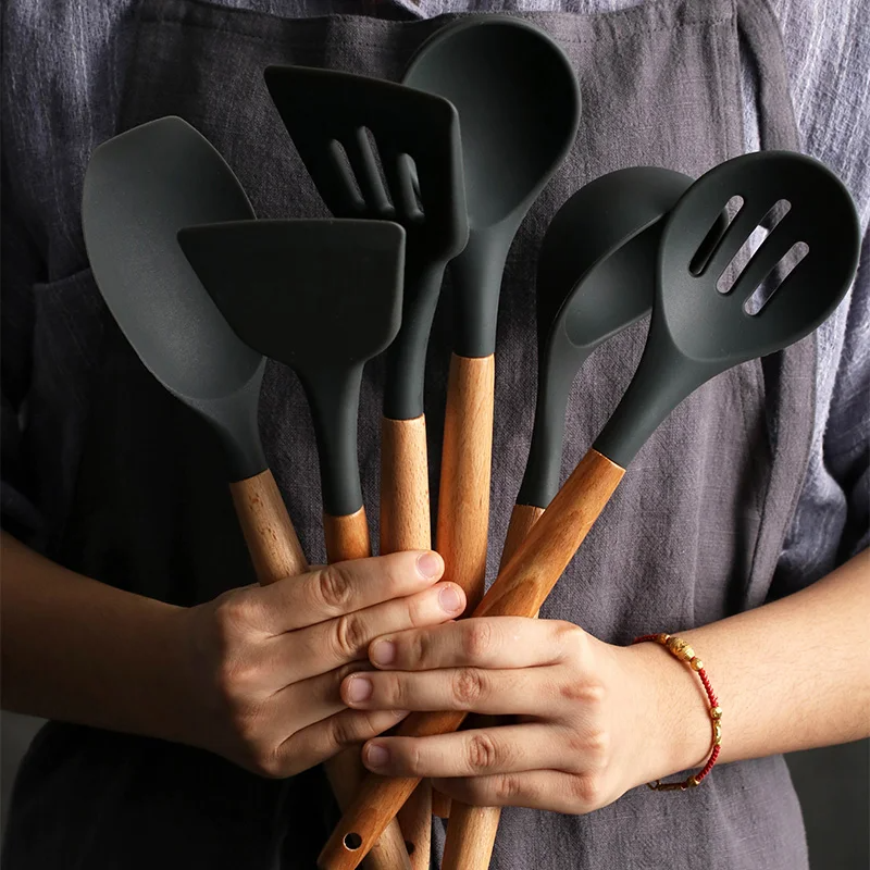 Kit Utensílios de Cozinha 12 Peças