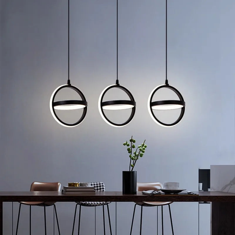 Lustre Pendente Contemporânea Led - Zafer