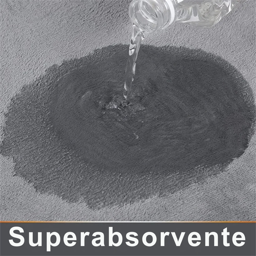 Tapete para Banheiro Superabsorvente & Antiderrapante Zafer